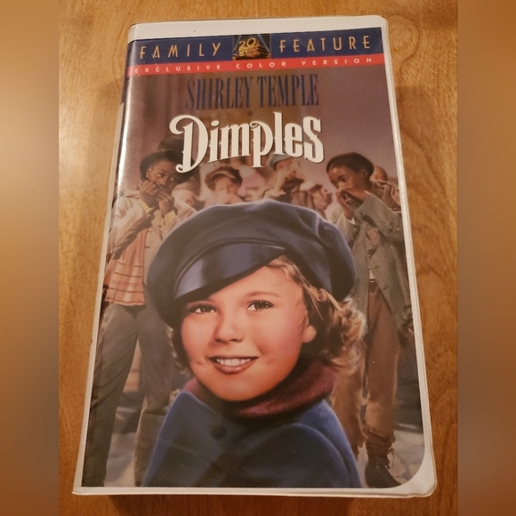 Dimples (VHS,‎ 1994, Colorized Clamshell) - Picture 1 of 4